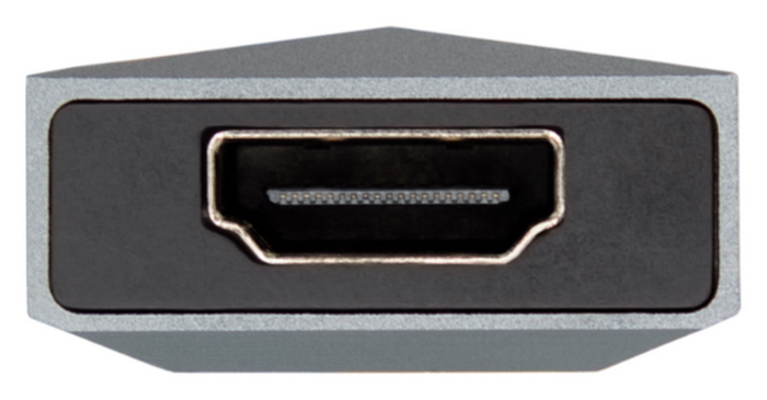 Aisens Dock USB-C 4 en 1 con HDMI 4K, 2x USB y PD 100W, Gris Aisens Dock USB-C 4 en 1 con HDMI 4K, 2x USB y PD 100W, Gris