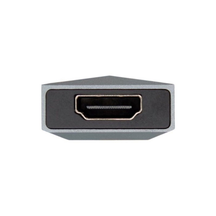 Aisens Dock USB-C 4 en 1 con HDMI 4K, 2x USB y PD 100W, Gris Aisens Dock USB-C 4 en 1 con HDMI 4K, 2x USB y PD 100W, Gris