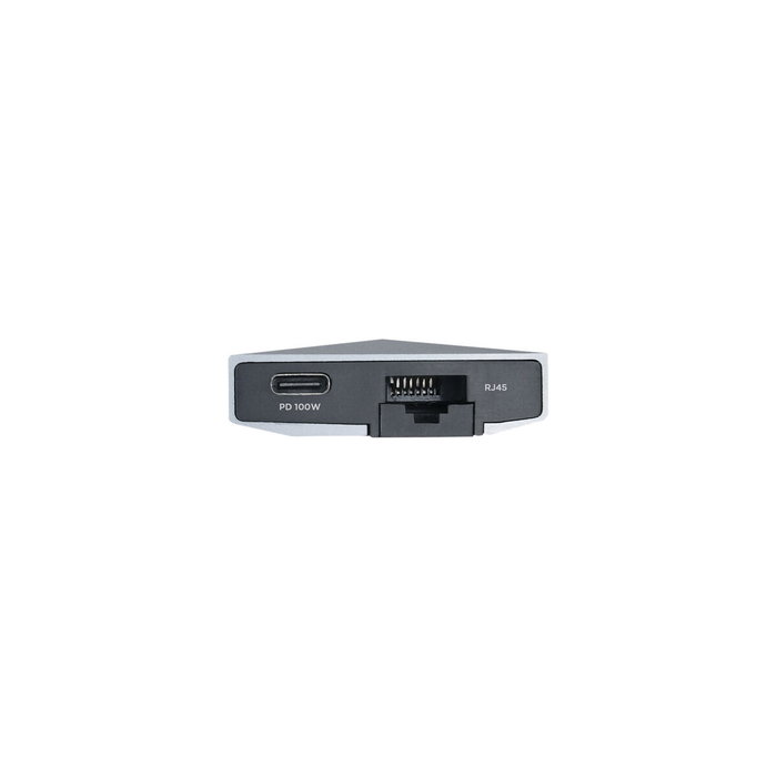 Aisens Docking Station 8 en 1 USB-C, HDMI 4K, RJ45, 3xUSB, PD 100W, SD/MicroSD, Gris Aisens Docking Station 8 en 1 USB-C, HDMI 4K, RJ45, 3xUSB, PD 100W, SD/MicroSD, Gris