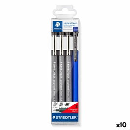 Staedtler Pigment Liner Negro con Portaminas de Regalo
