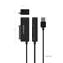 Aisens Adaptador SATA a USB-A para discos duros 2.5 y 3.5 con alimentador ASE-35A01B