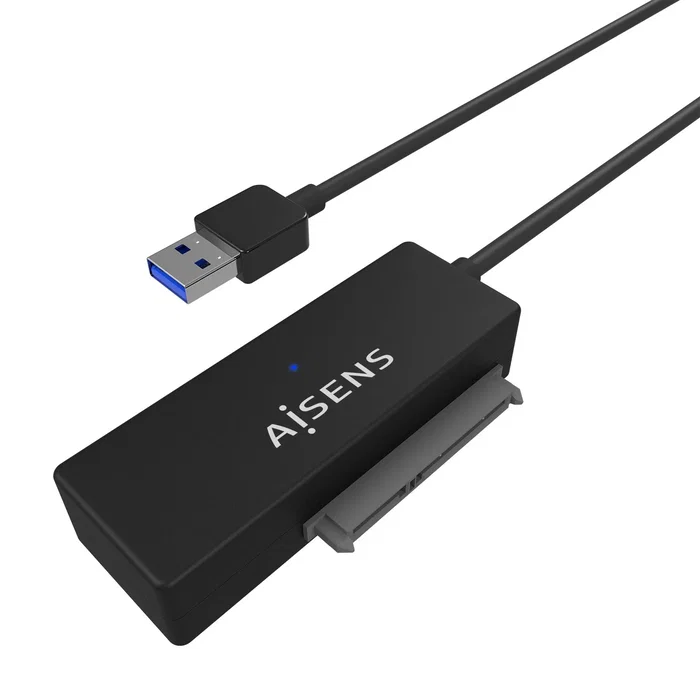 Aisens Adaptador SATA a USB-A para discos duros 2.5 y 3.5 con alimentador ASE-35A01B Aisens Adaptador SATA a USB-A para discos duros 2.5 y 3.5 con alimentador ASE-35A01B