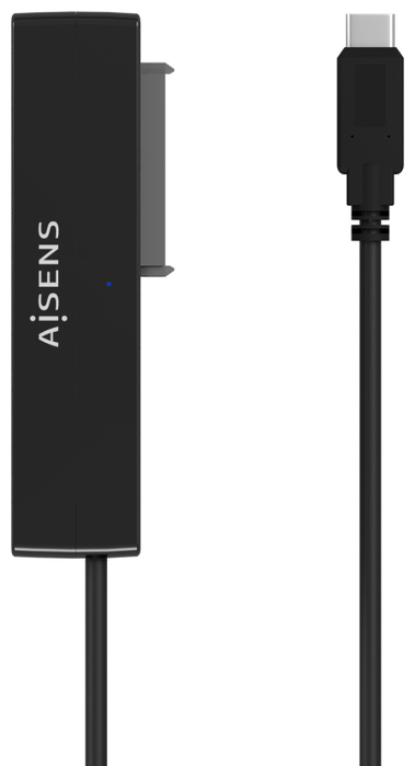 Aisens Adaptador ASE-35C02B SATA a USB-C para Discos Duros 2.5 y 3.5 con Alimentador, Negro Aisens Adaptador ASE-35C02B SATA a USB-C para Discos Duros 2.5 y 3.5 con Alimentador, Negro