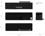 Aisens Adaptador ASE-35C02B SATA a USB-C para Discos Duros 2.5 y 3.5 con Alimentador, Negro