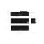 Aisens Adaptador SATA a USB-C para Discos Duros 2.5 y 3.5 con Alimentador, Negro