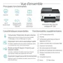 HP Smart Tank 7305 Multifunción Color Wi-Fi Dúplex Gris