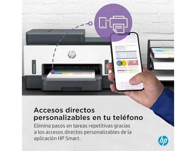 HP Smart Tank 7305 Multifunción Color Wi-Fi Dúplex Gris HP Smart Tank 7305 Multifunción Color Wi-Fi Dúplex Gris