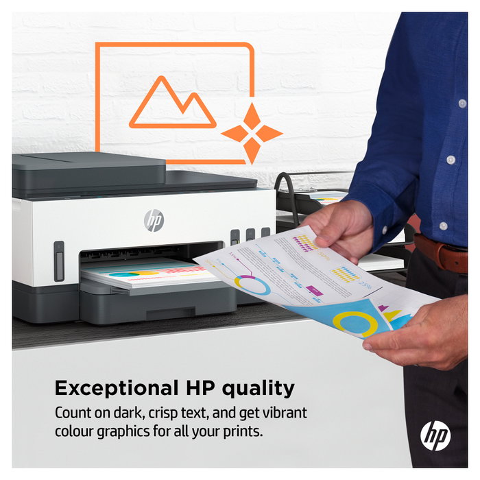 HP Smart Tank 7305 Multifunción Color Wi-Fi Dúplex Gris HP Smart Tank 7305 Multifunción Color Wi-Fi Dúplex Gris