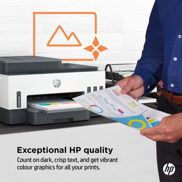 HP Smart Tank 7305 Multifunción Color Wi-Fi Dúplex Gris HP Smart Tank 7305 Multifunción Color Wi-Fi Dúplex Gris