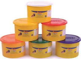 JOVI Set de 6 botes Soft Dough Blandiver 460g colores surtidos
