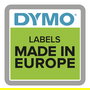 Dymo D1 Etiquetas S0720580 para LabelManager y LabelWriter 450 DUO, Negro sobre Amarillo, Autoadhesivas de Poliéster, 12 mm x 7 m, Resistente a Agua y UV