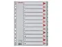Esselte Separador Numerico 1-12 Cartulina Folio Juego de 12 Separadores Multitaladro