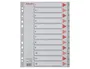 Esselte Separador Numerico 1-12 Cartulina Folio Juego de 12 Separadores Multitaladro