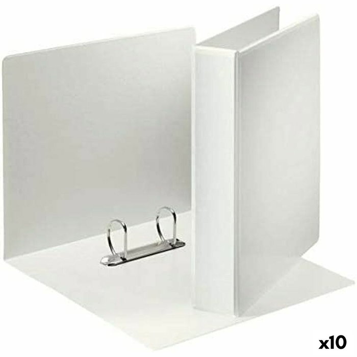 Esselte Carpeta canguro básica 2 anillas mixtas 40 mm DIN A4 blanco