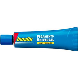 Imedio Pegamento Universal Rápido y Transparente 35 mL Tubo - Set de 24 unidades para Manualidades, Maquetas, Hogar y Oficina (Set de 24)