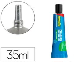Imedio Pegamento Universal sin Disolventes Transparente Banda Azul 35 ml