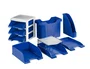 Leitz Bandeja Portadocumentos Plus Jumbo, Azul, 255x357x103 mm