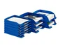 Leitz Bandeja Portadocumentos Plus Jumbo, Azul, 255x357x103 mm