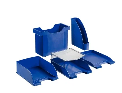 Leitz Bandeja Portadocumentos Plus Jumbo, Azul, 255x357x103 mm
