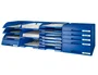 Leitz Bandeja Portadocumentos Plus Jumbo, Azul, 255x357x103 mm