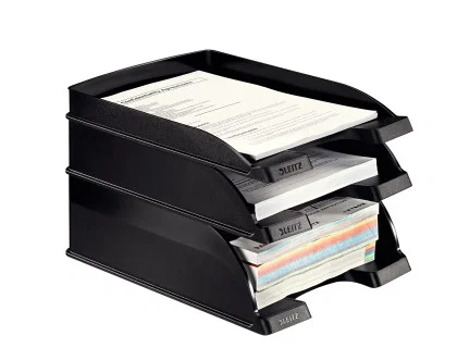 Leitz Bandeja Portadocumentos Plus Jumbo, Azul, 255x357x103 mm