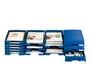Leitz Bandeja Portadocumentos Plus Jumbo, Azul, 255x357x103 mm
