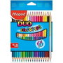 Lápices de colores Maped Duo Color' Peps Multicolor 18 Piezas Doble punta (12 Unidades)