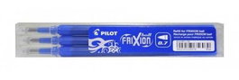 Pilot Recambio Frixion Bolígrafo 0.7 mm Azul - Pack de 3 unidades (Set de 12 recambios) (Set de 12)