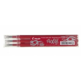 Pilot Recambio Bolígrafo Frixion 0,7 mm Rojo Pack de 12 unidades