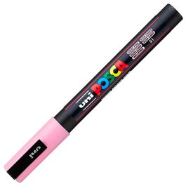 POSCA Marcador PC-3M Punta Cónica 0,9 - 1,3 mm Rosa Claro - Set de 6 (Set de 6)