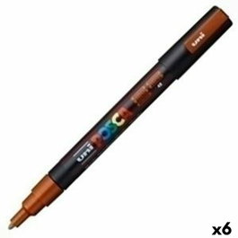 POSCA Marcador PC-3M Punta Cónica 0,9 - 1,3 mm Bronce (Set de 6)