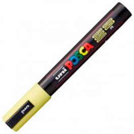 POSCA Marcador Pc-5M No Permanente Punta Bola 1,8-2,5 mm Amarillo Sol (Set de 6) (Set de 6)