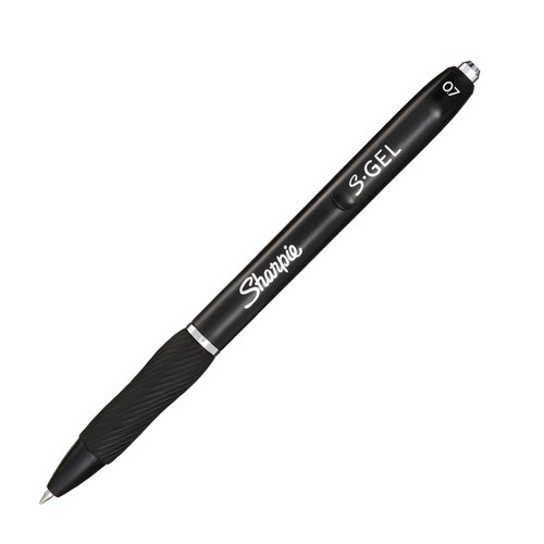 Sharpie S-Gel Bolígrafo Punta Media 0,7 mm Negro (Set de 12) Sharpie S-Gel Bolígrafo Punta Media 0,7 mm Negro (Set de 12)