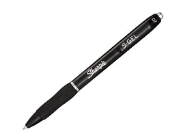 Sharpie S-Gel Bolígrafo Punta Media 0,7 mm Negro (Set de 12)