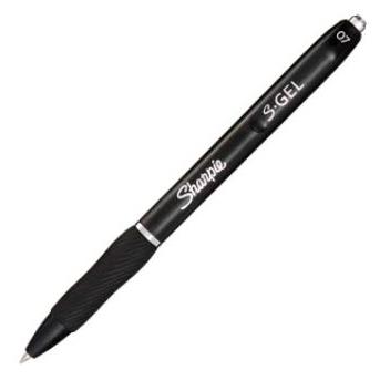 Sharpie S-Gel Bolígrafo Punta Media 0.7 mm Negro Set de 12 (Set de 12) Sharpie S-Gel Bolígrafo Punta Media 0.7 mm Negro Set de 12 (Set de 12)
