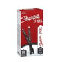 Sharpie S-Gel Bolígrafo Punta Media 0,7 mm Negro (Set de 12)