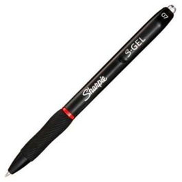 Sharpie S-Gel Bolígrafo Punta Media 0,7 mm Rojo (Set de 12)