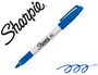 Sharpie Rotulador Permanente Punta Fina Azul Trazo 1mm Resistente al Agua