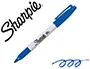 Sharpie Rotulador Permanente Punta Fina Azul Trazo 1mm Resistente al Agua