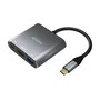 Aisens Conversor USB-C a HDMI/USB-C/USB 3.0 3 en 1 Gris