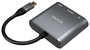 Aisens Conversor USB-C a HDMI/USB-C/USB 3.0 3 en 1 Gris