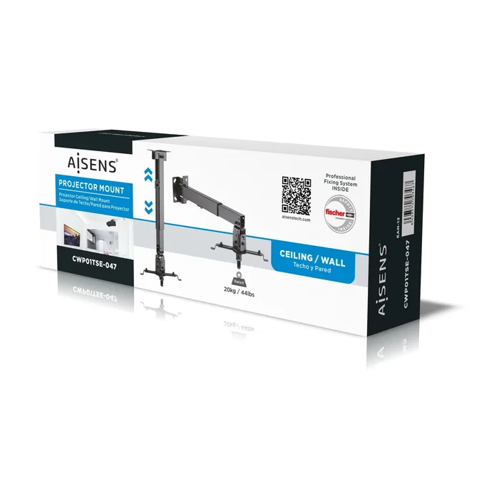 Aisens Soporte Universal Inclinable y Extensible CWP01TSE-047 Negro Aisens Soporte Universal Inclinable y Extensible CWP01TSE-047 Negro