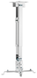 Aisens Soporte para Proyector CWP01TSE-049 Blanco, Inclinable y Extensible