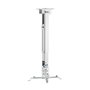 Aisens Soporte para Proyector CWP01TSE-049 Blanco, Inclinable y Extensible