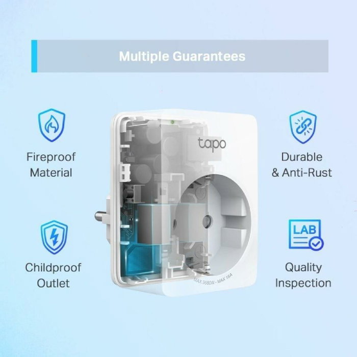 TP-Link Tapo P110 Enchufe Inteligente Wi-Fi Blanco
