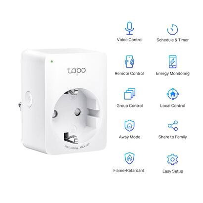 TP-Link Tapo P110 Enchufe Inteligente Wi-Fi Blanco