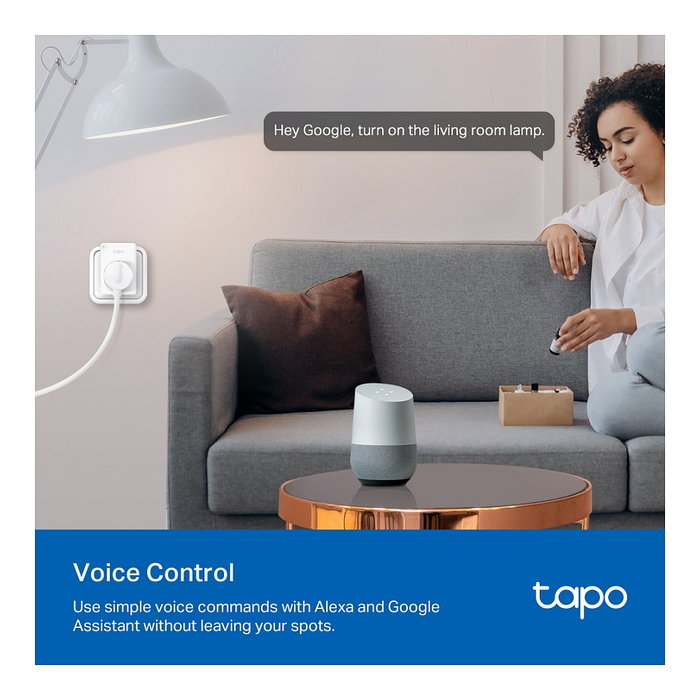 TP-Link Tapo P110 Enchufe Inteligente Wi-Fi Blanco