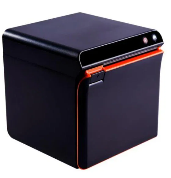 Nilox NX-PF287-USB Impresora Térmica Directa de Recibos, 250 mm/s, 203 dpi, Salida Frontal/Vertical, USB + Ethernet, Negro