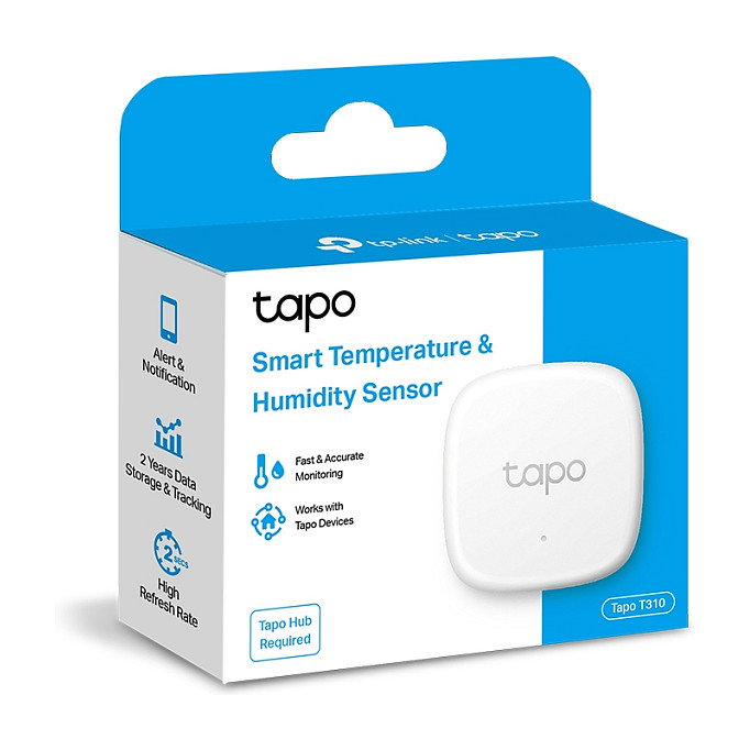 TP-Link Tapo T310 Sensor de temperatura y humedad Blanco