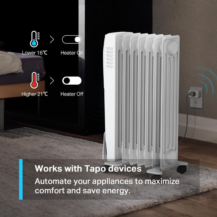 TP-Link Tapo T310 Sensor de Temperatura y Humedad Inalámbrico Blanco